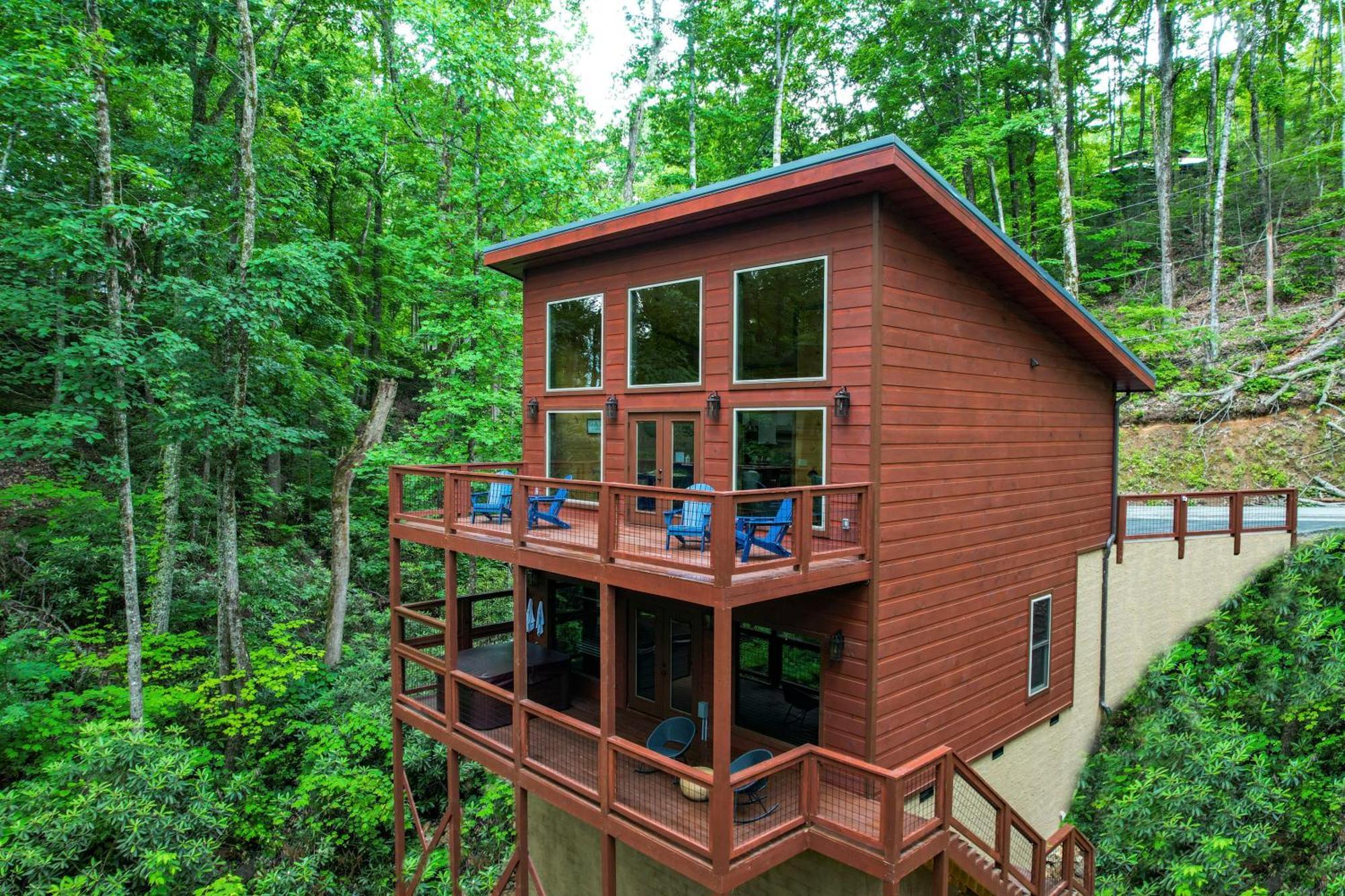 New Cozy Mountain Cabin Hot Tub Near Downtown Gatlinburg Eksteriør billede